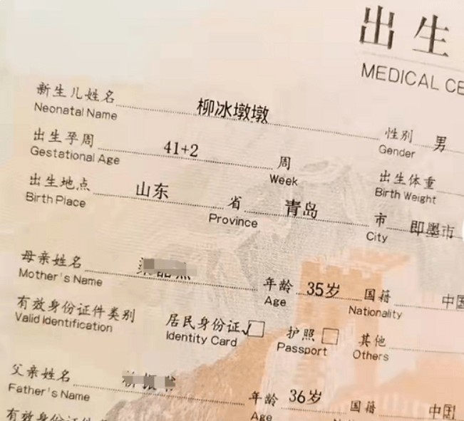 网传有父母给儿子取名“冰墩墩”？全国还真有人叫这个！你愿意花钱为孩子取名吗？休闲区蓝鸢梦想 - Www.slyday.coM