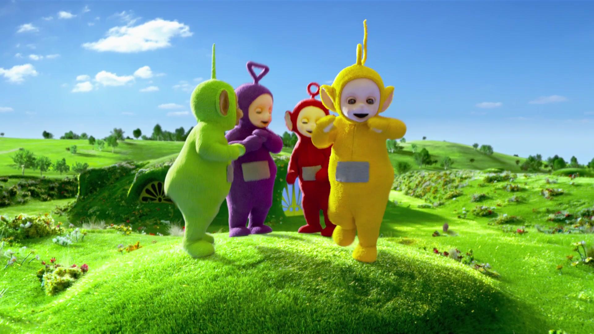 新天线宝宝:太可爱了!天线宝宝时间到,大家热情来拥抱!