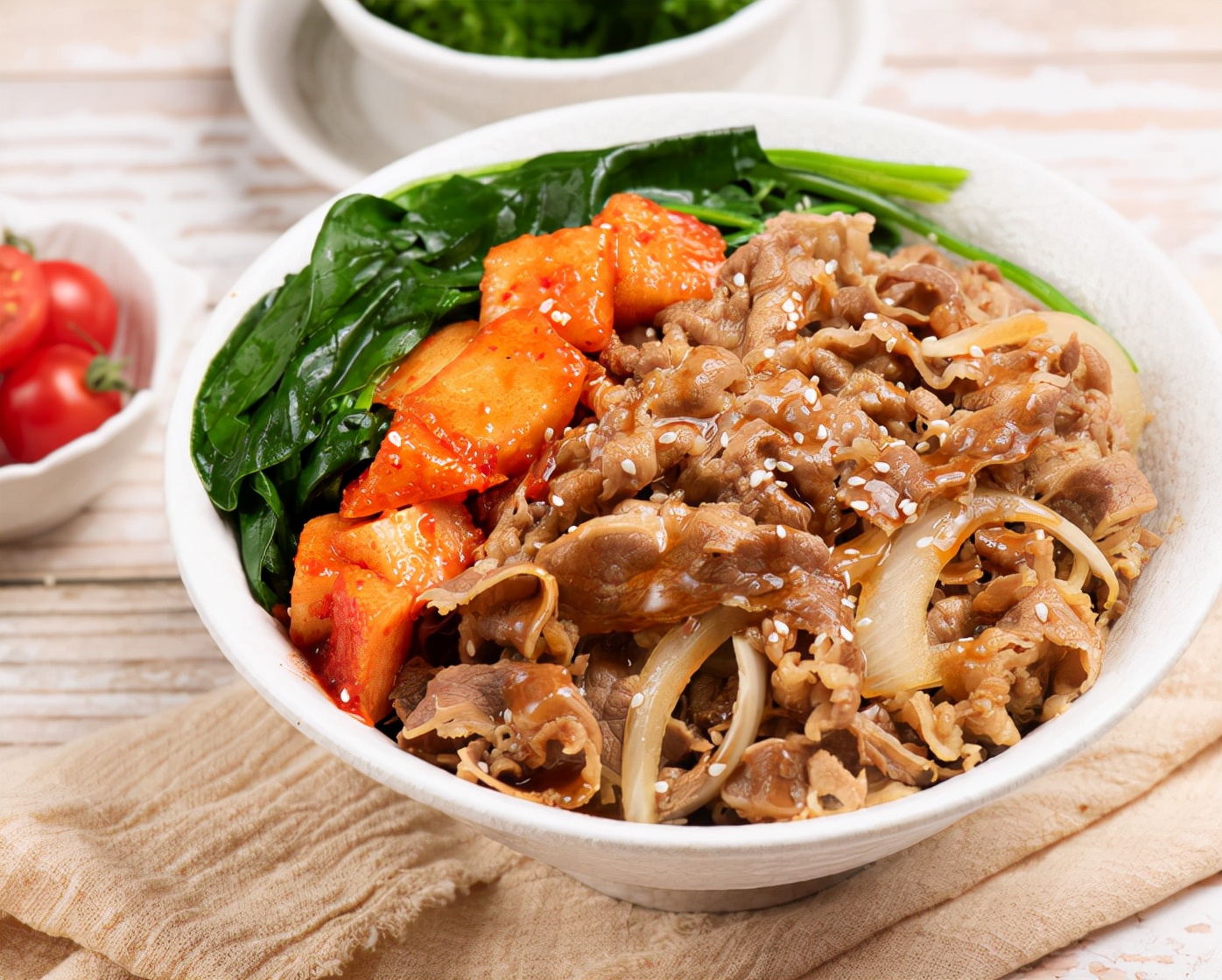 家庭版快餐番茄肥牛蛋浇饭鲜美多汁营养均衡简单又美味