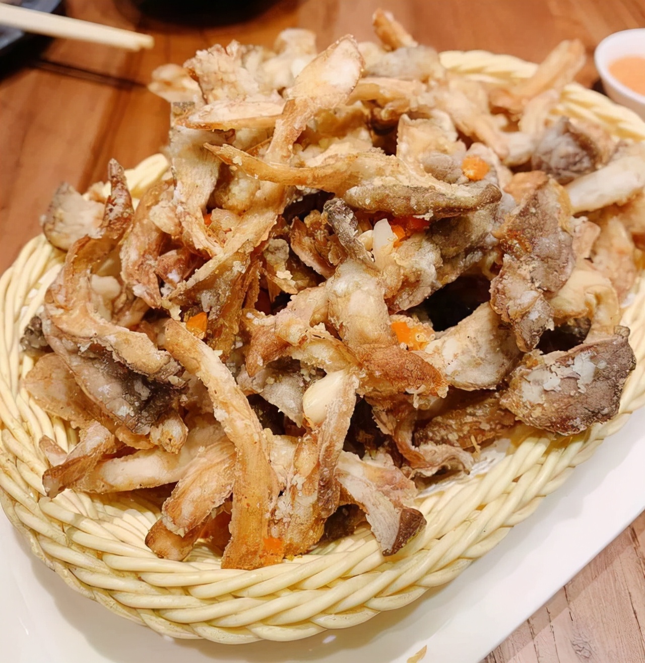 居家必备干炸鲜蘑口感酥脆外酥里嫩大人孩子超爱吃