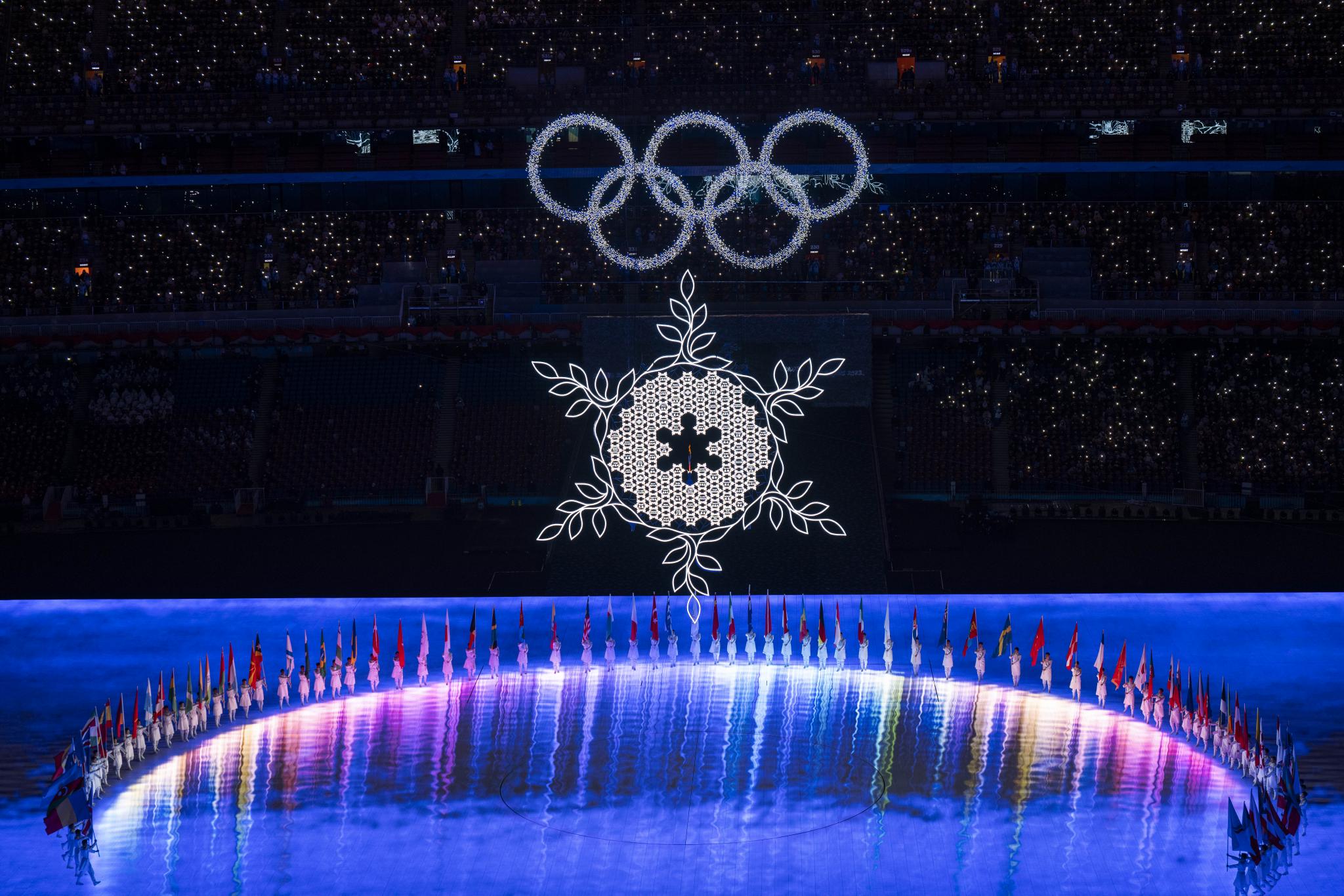 2022北京冬奥圣火图片