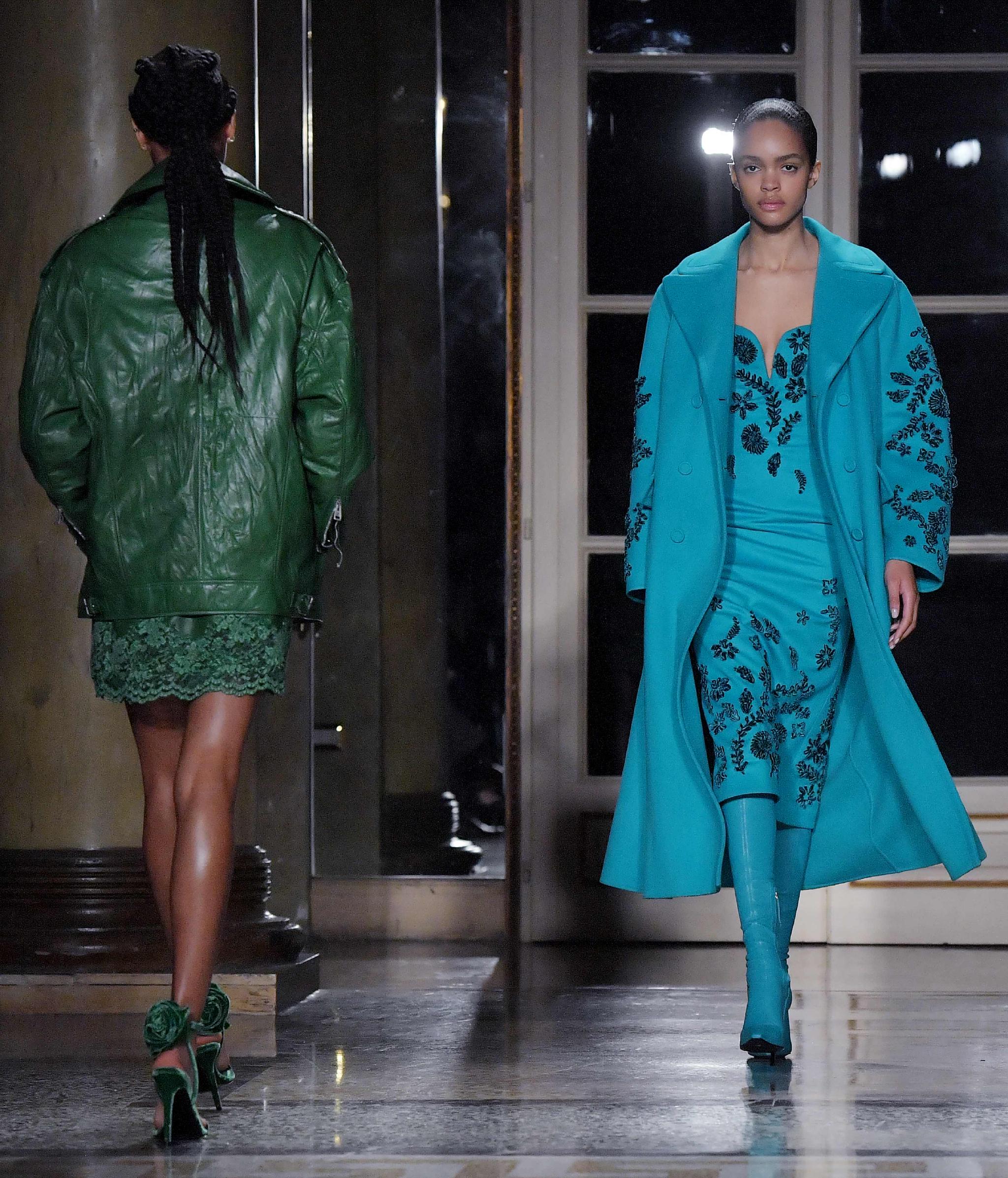 米兰时装周ermannoscervino品牌时装秀