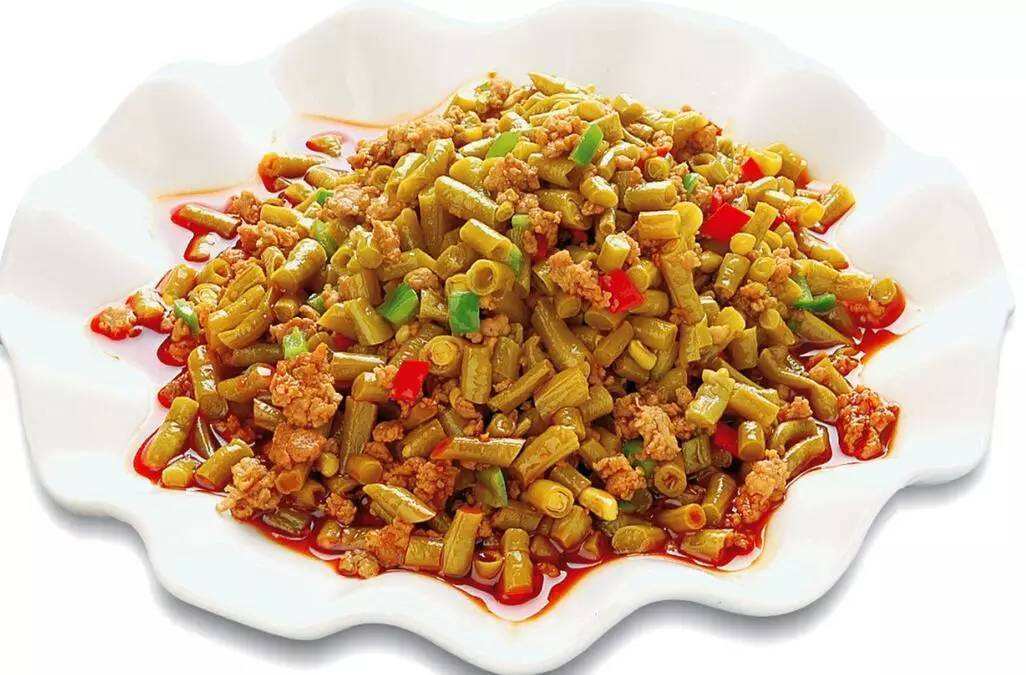 酸豆角炒肉末的做法|酸豆角|肉末|肉糜_新浪新闻