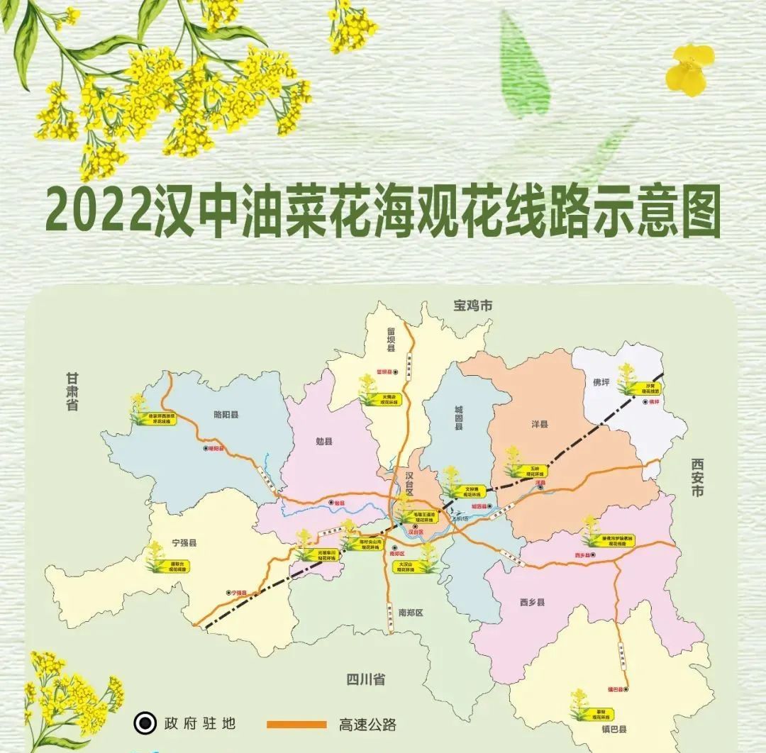 2022汉中油菜花海观花全攻略！__财经头条