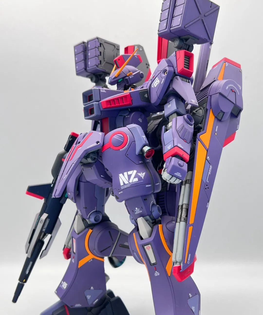 这台高达mk-v去了新吉翁,换上了精神力mk2的……|吉翁|精神力|机体
