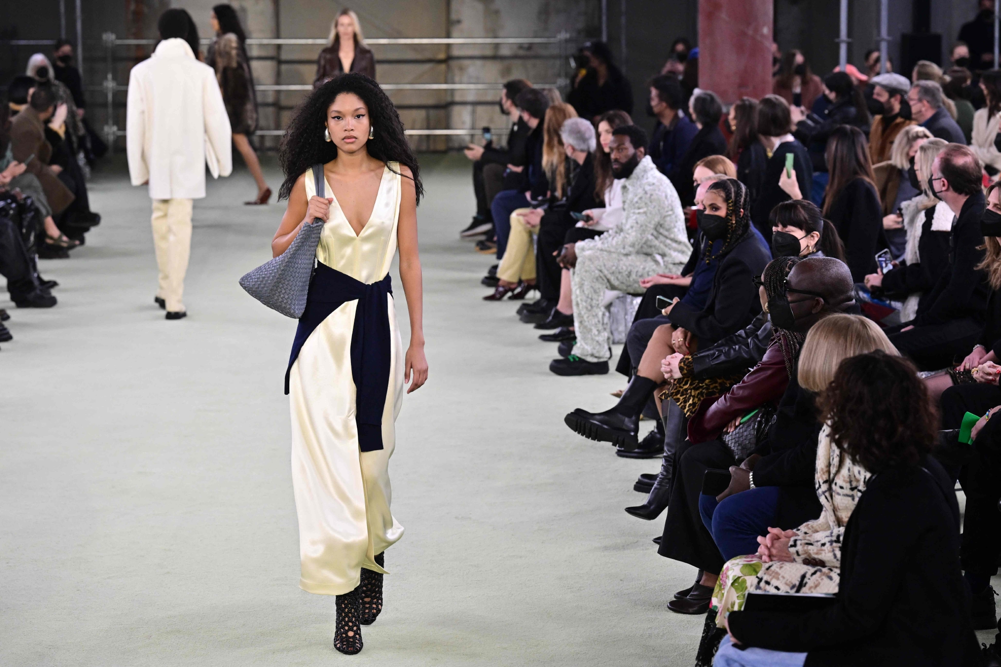 米兰时装周bottegaveneta品牌时装秀