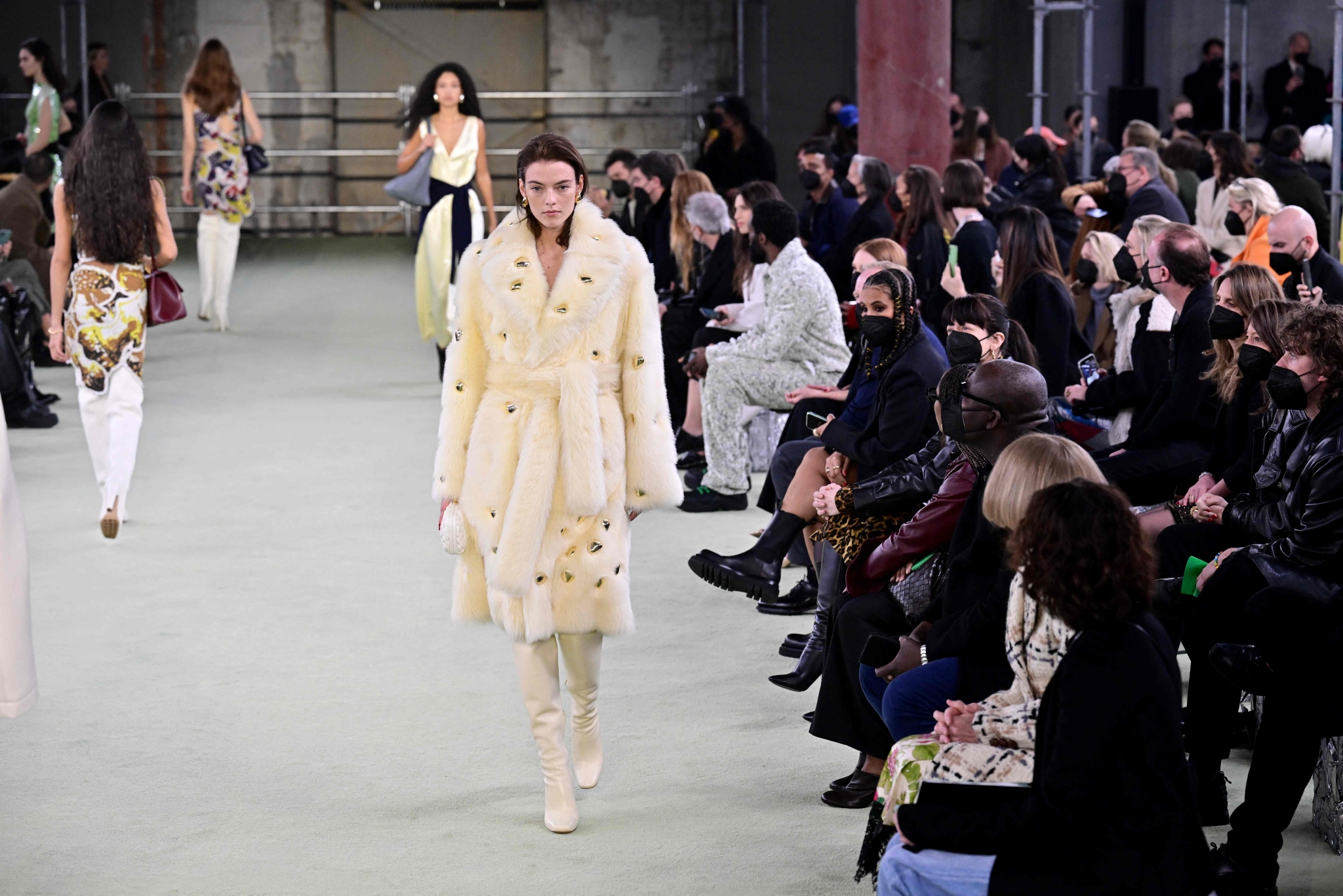 米兰时装周bottegaveneta品牌时装秀