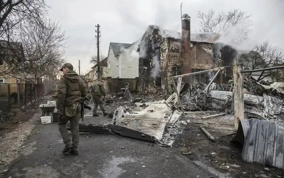 乌克兰战争战乱图片
