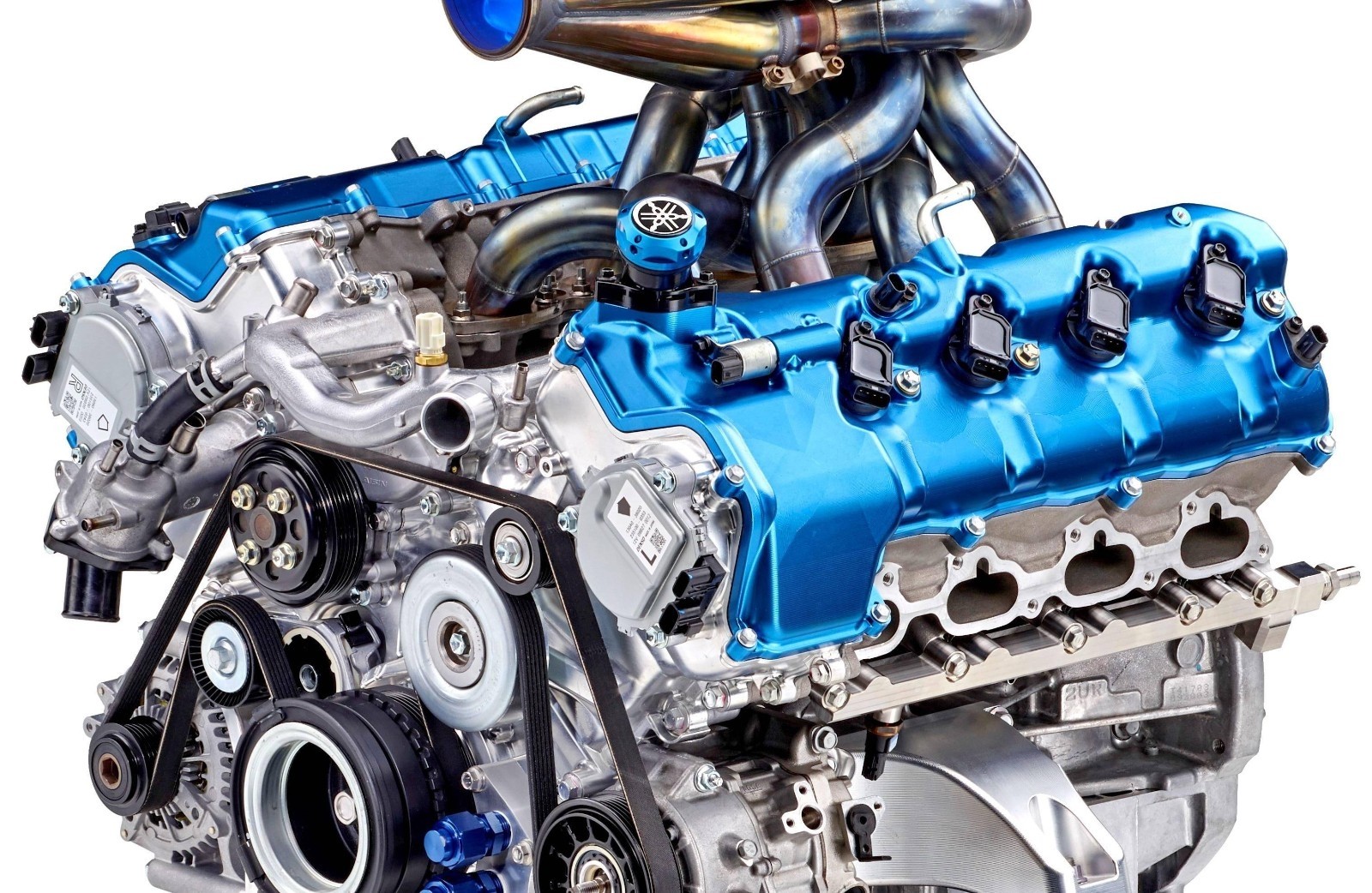 大排量v8不死雅马哈研制氢燃料v8引擎