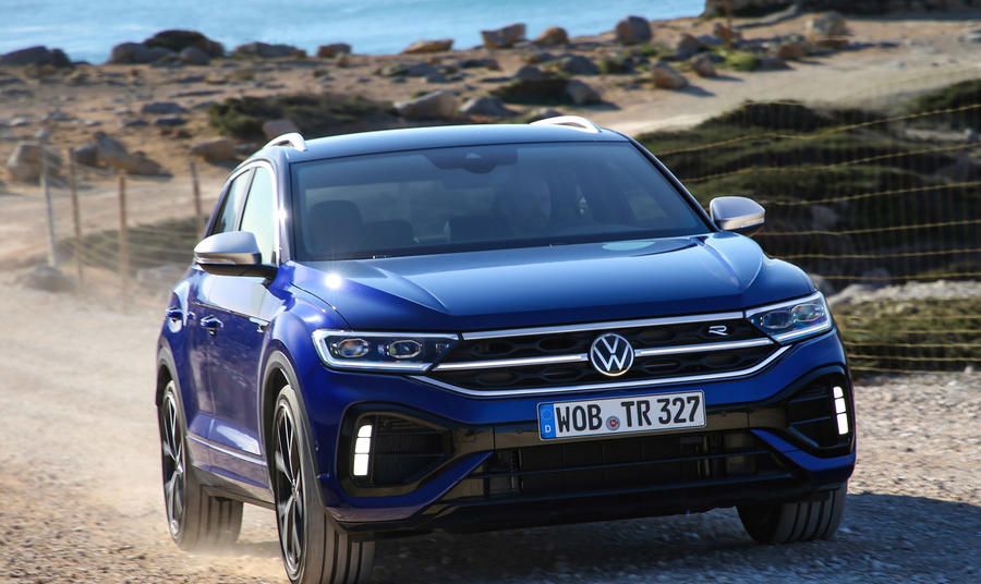 9秒破百同级最快燃油车,中期改款大众t-roc探歌r实拍图发布-新浪汽车