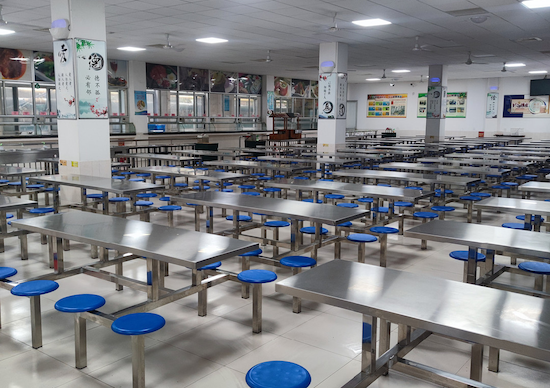 潍坊中学餐厅荣获"山东省中小学校星级食堂"荣誉称号