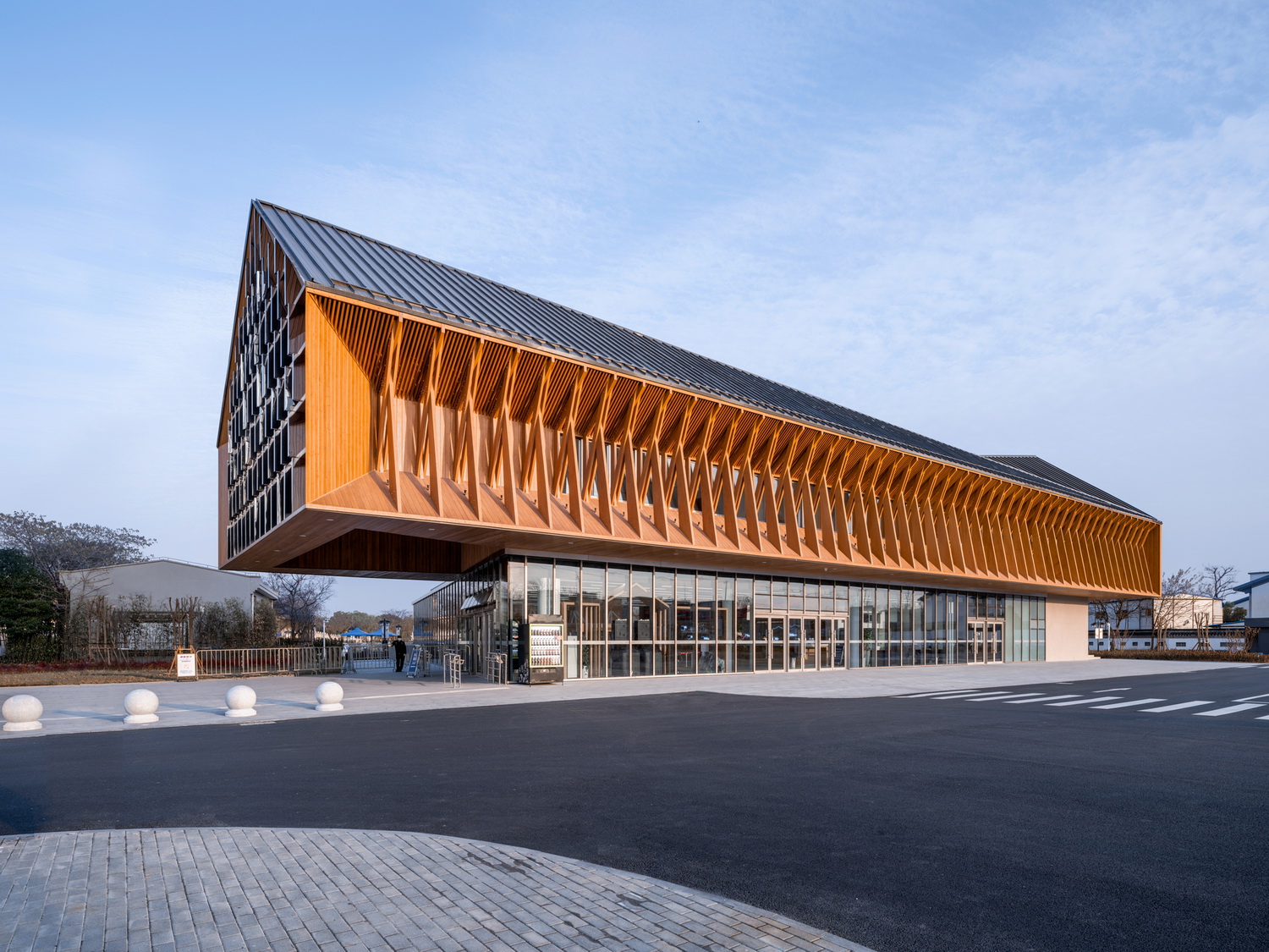 朱家角游客服务中心 / 无样建筑工作室__财经头条