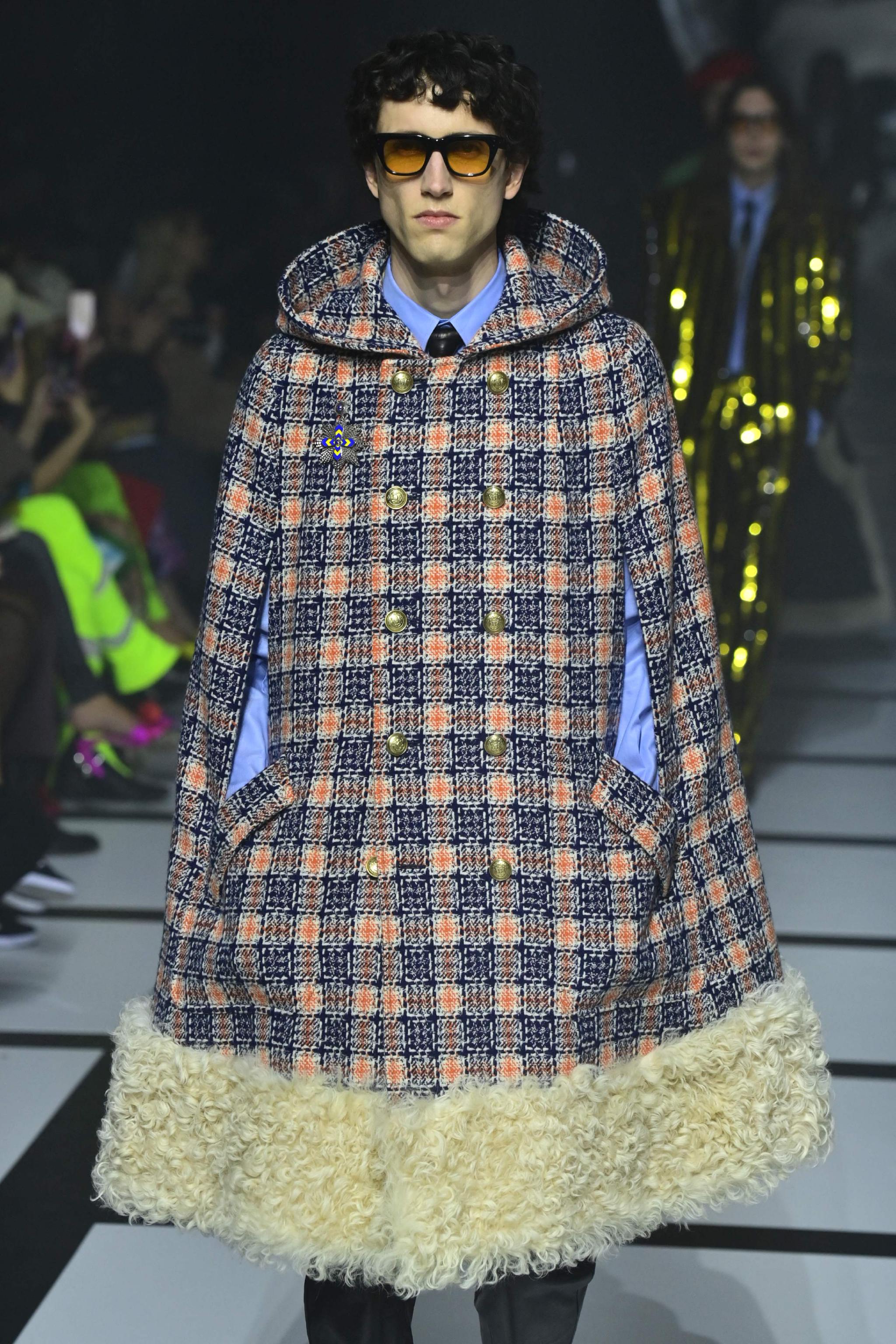 米兰时装周——古驰品牌时装秀|米兰时装周|古驰|秋冬_新浪新闻