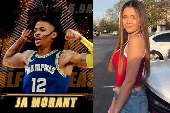 莫兰特又封神极品女友陪伴nba罕见黑白配身材不输卡戴珊