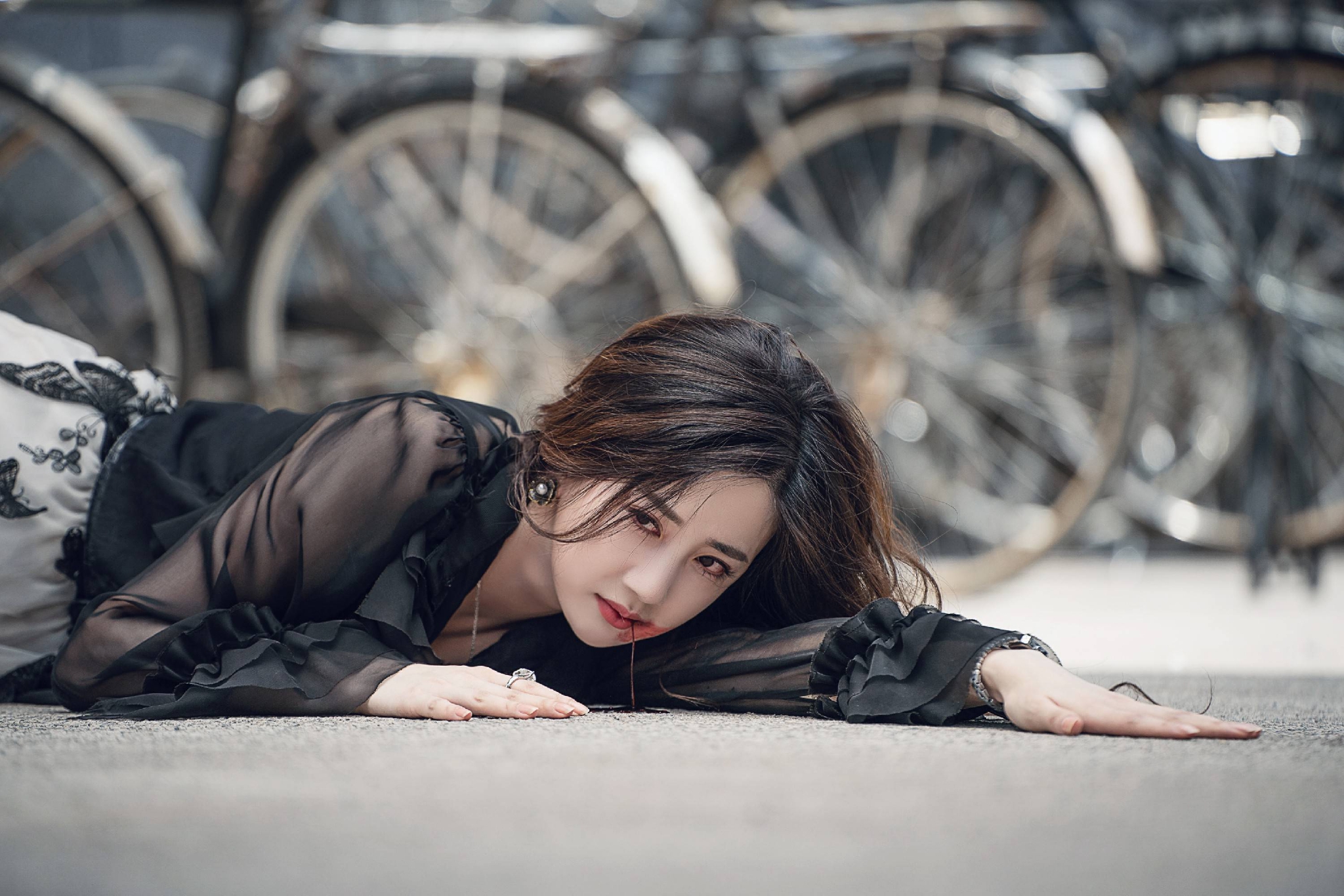 陈欣予一见倾心造型绝美请保持民国look半永久