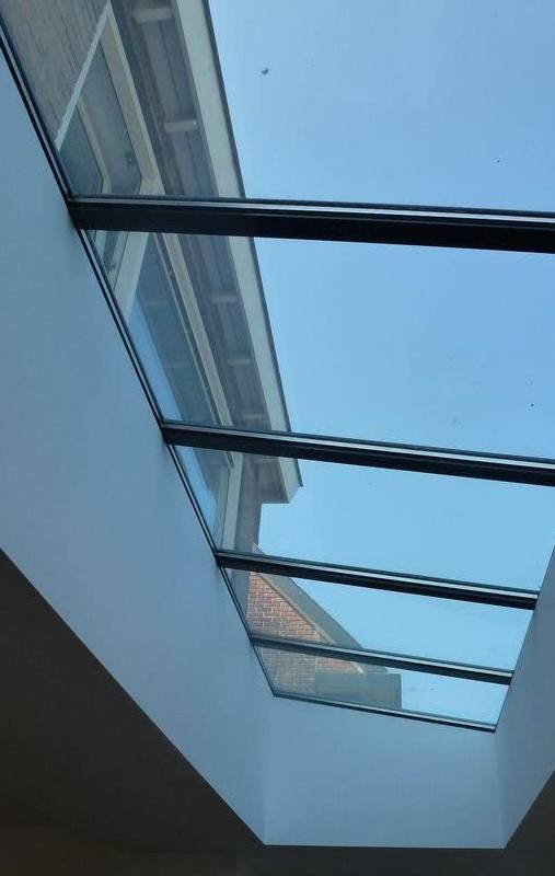 买联排别墅将下沉式天井都封起来家里每一层面积增加20平