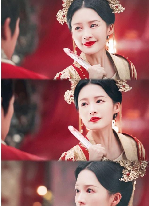 任嘉伦新剧衣服竟开衩李沁一袭红衣惊艳众人网友女主换得好