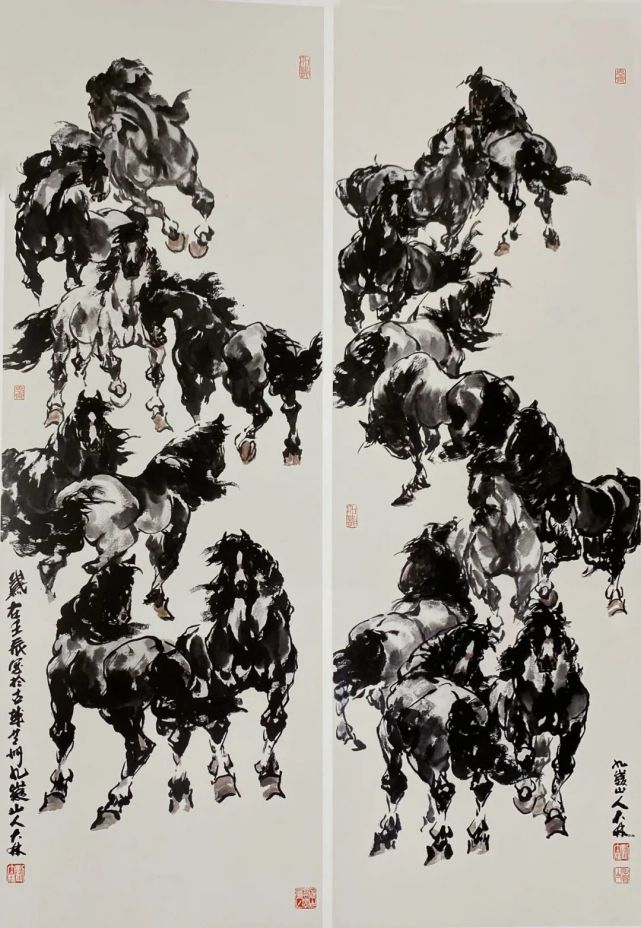 奋进新时代筑梦新征程全国书画名家刘大林国画作品展