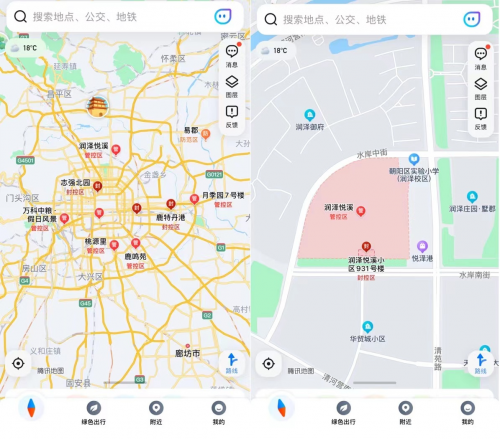 北京疫情管控地图上线腾讯地图助推疫情精准防控
