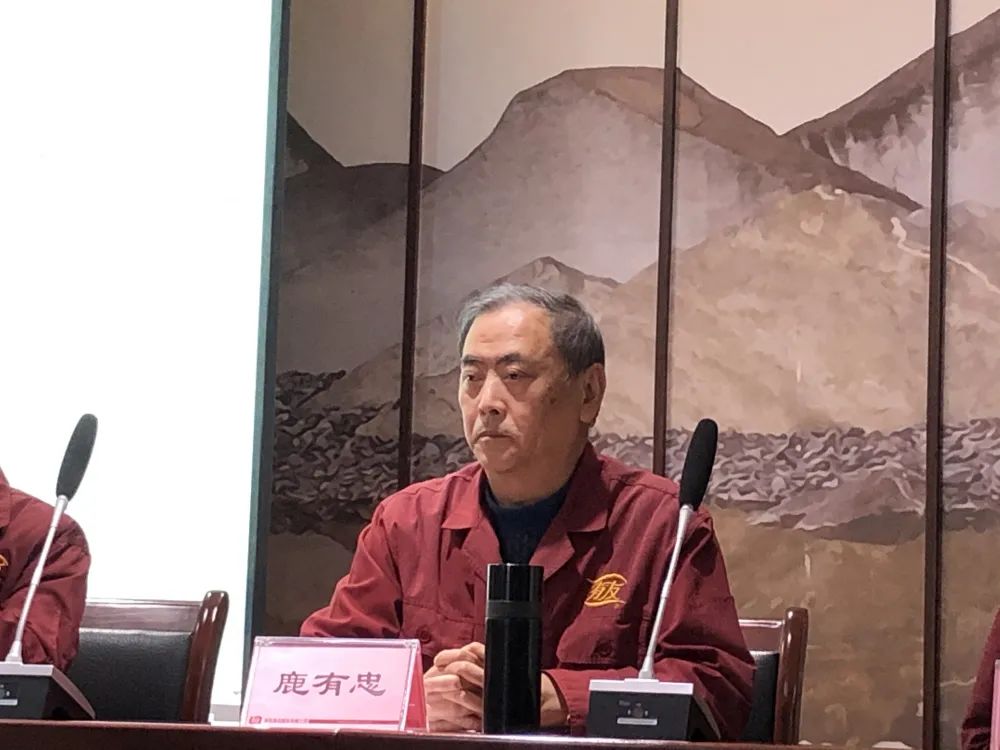 有友食品董事长兼总经理鹿有忠 记者 刘勇 摄