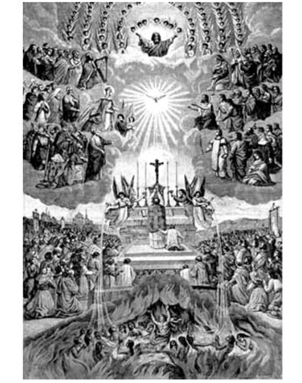 脱利腾大公会议后,天主教会强化了"胜利的教会""战斗的教会"和"受苦的