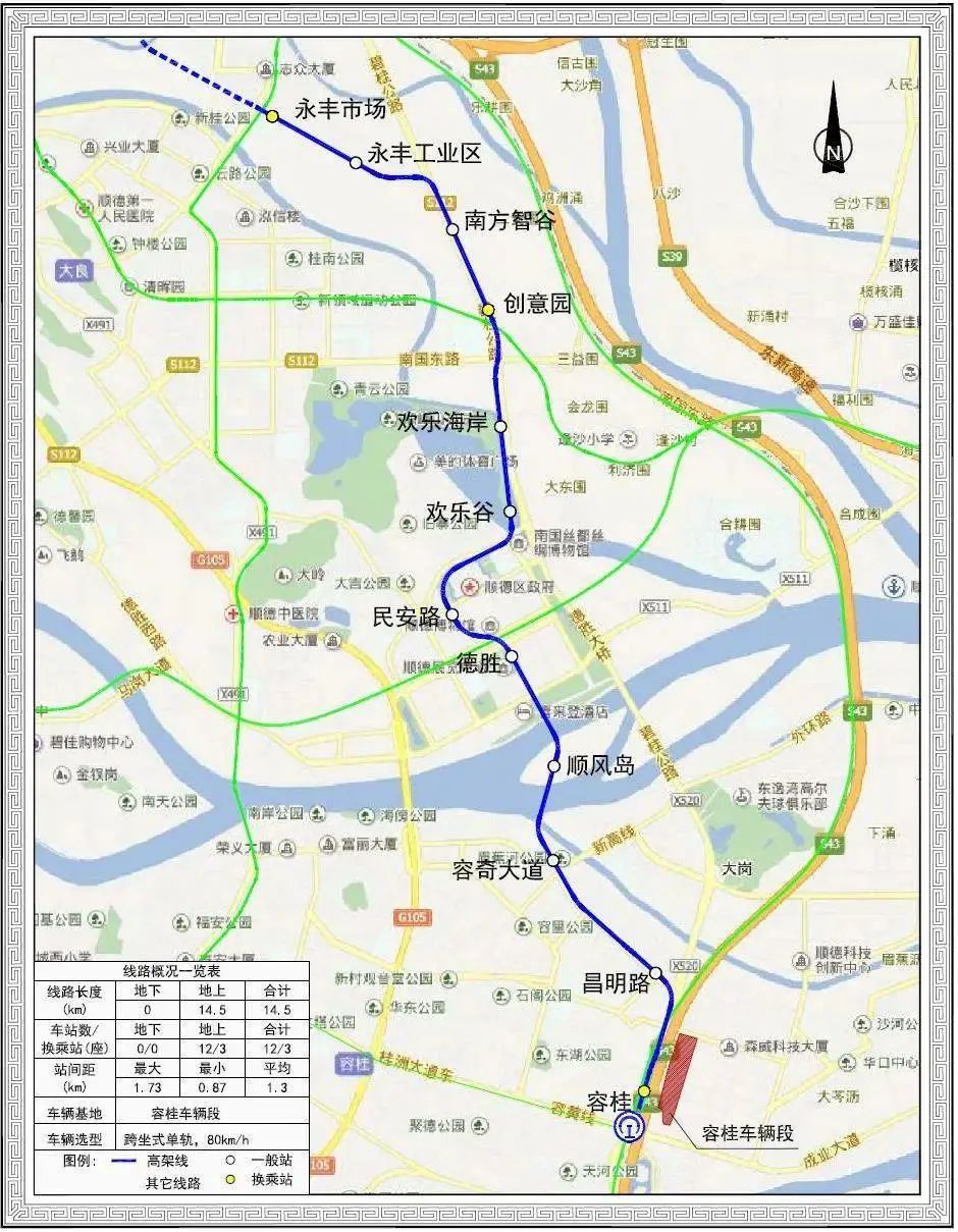 佛山多条地铁轨道又有新进展涉及广佛西环南环里水有轨电车