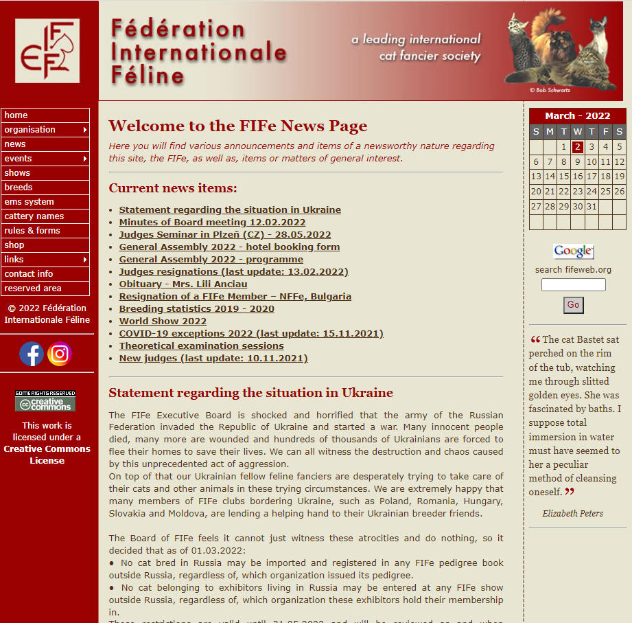 连俄罗斯的猫都被“制裁”了…休闲区蓝鸢梦想 - Www.slyday.coM