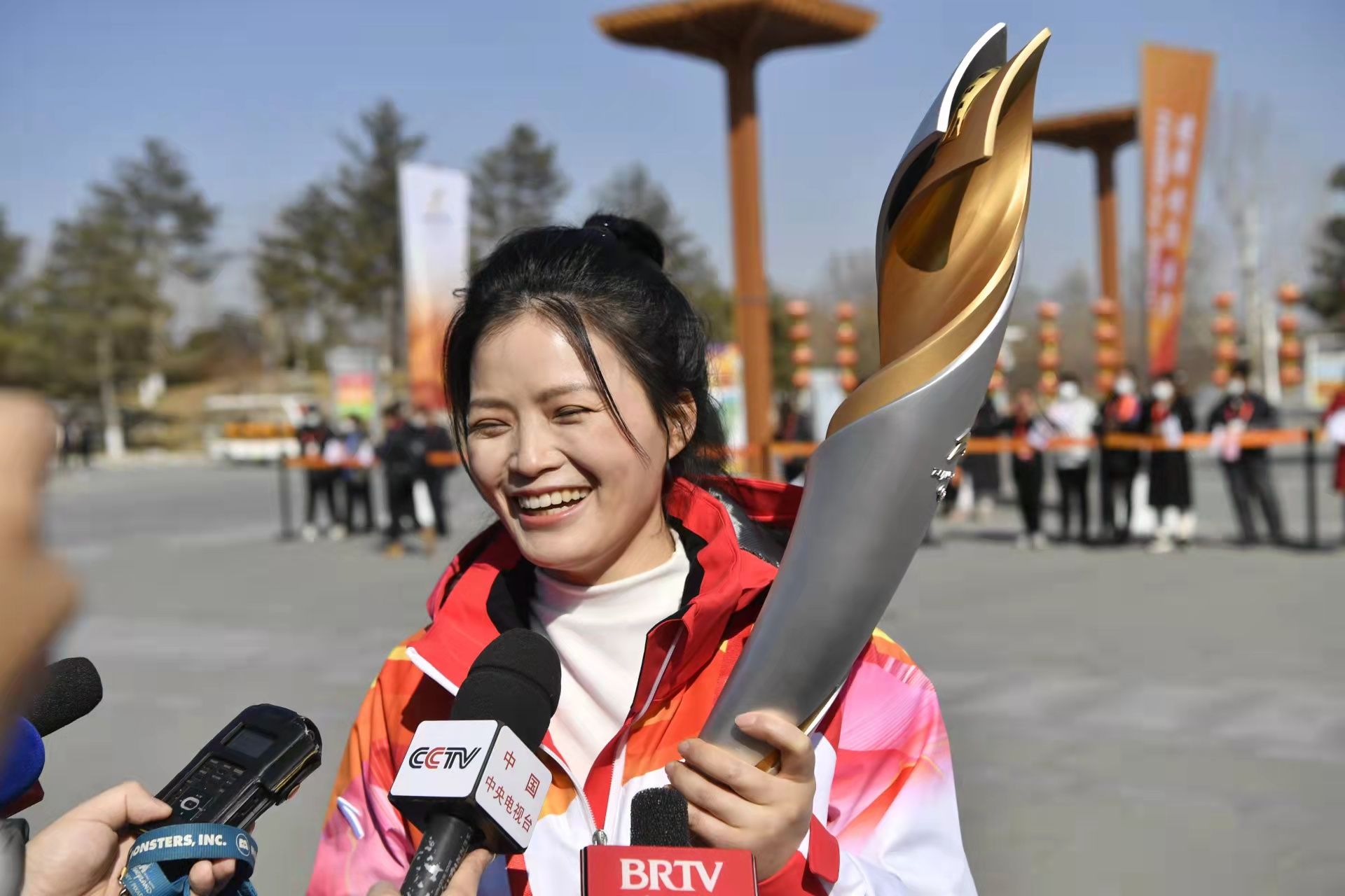 北京冬残奥会上参与火炬手最多,世园公园火炬传递圆满完成|北京市|疫