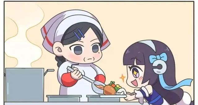 王者荣耀漫画鲁班大师和食堂阿姨的特殊关系东方曜羡慕哭了