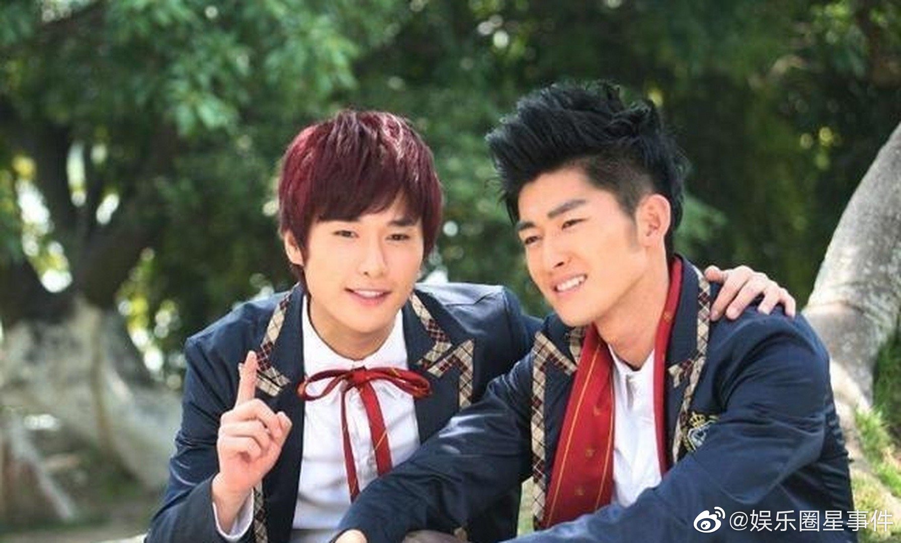 咱就是说朱梓骁晒与张翰合照爷青回合影梦回流星雨