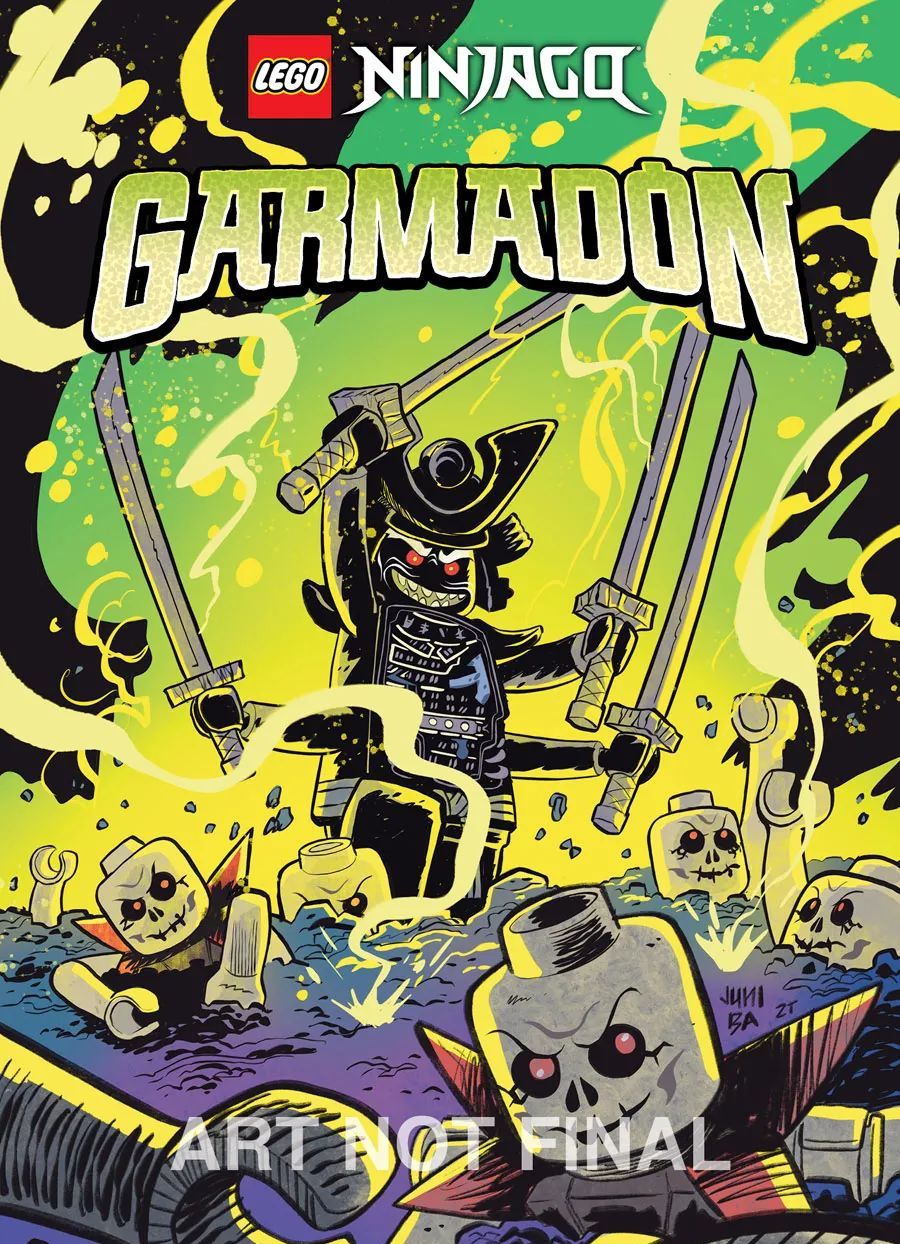 乐高幻影忍者加满都漫画书新封面揭晓