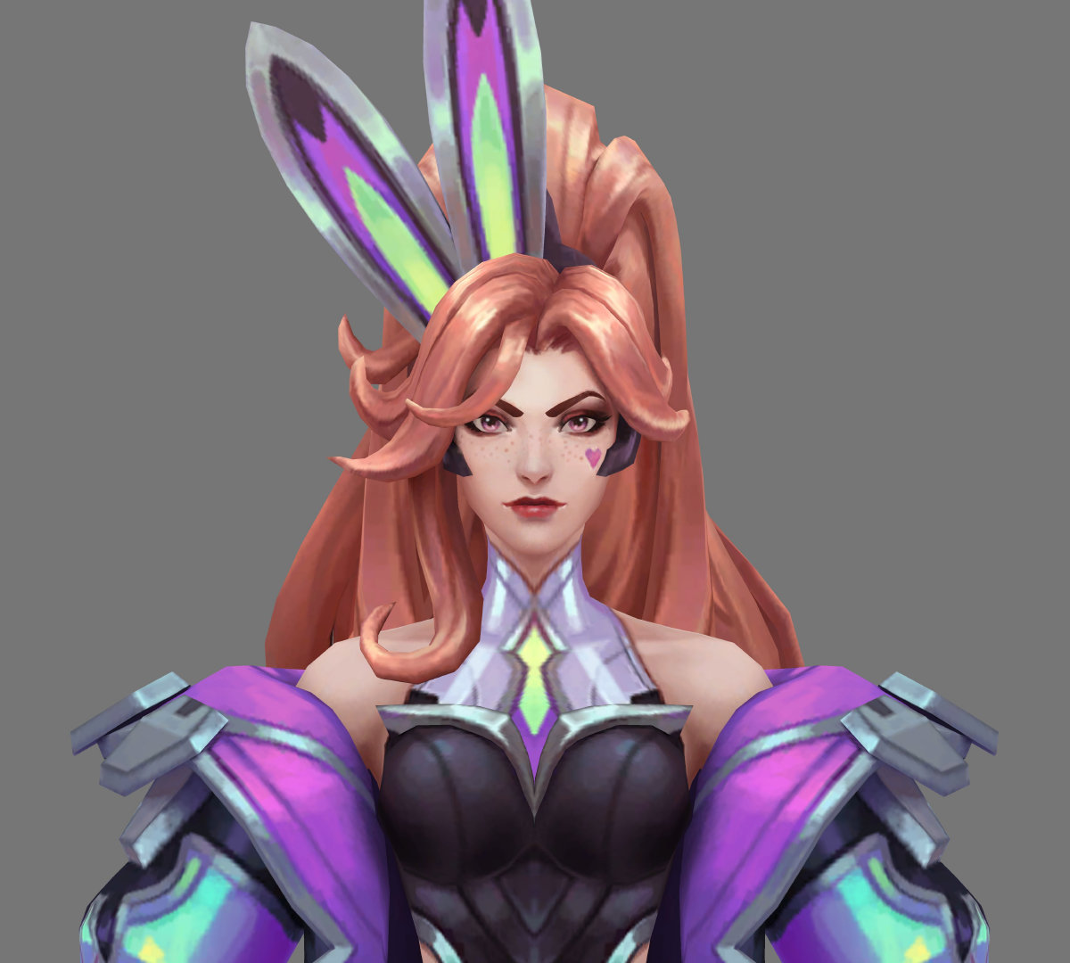 幻灵战队 厄运小姐 游戏内建模