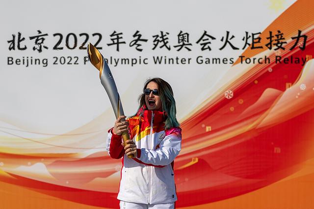 2022年奥运火炬图片