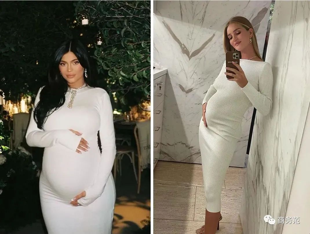 除了公开前花式遮肚子,蕾哈娜官宣之后晒孕肚的姿势和别人也是大不一