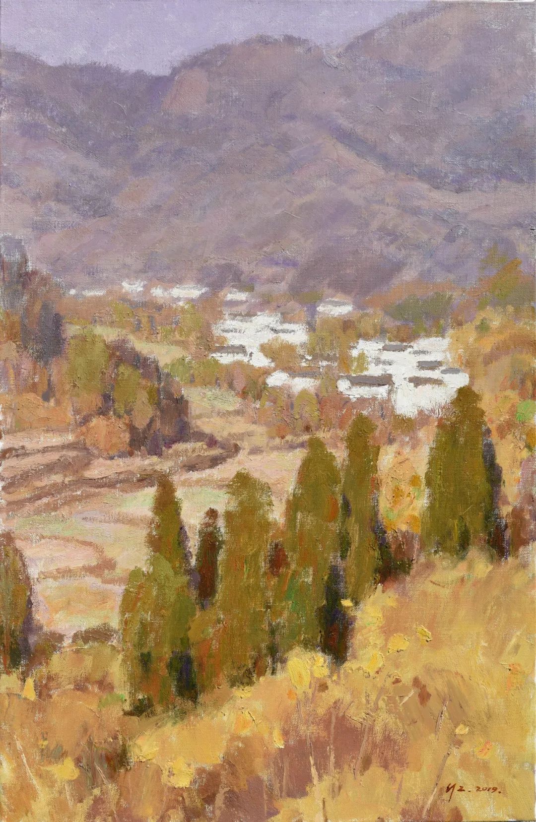 江苏省油画学会|沈行工:如歌的行板__财经头条