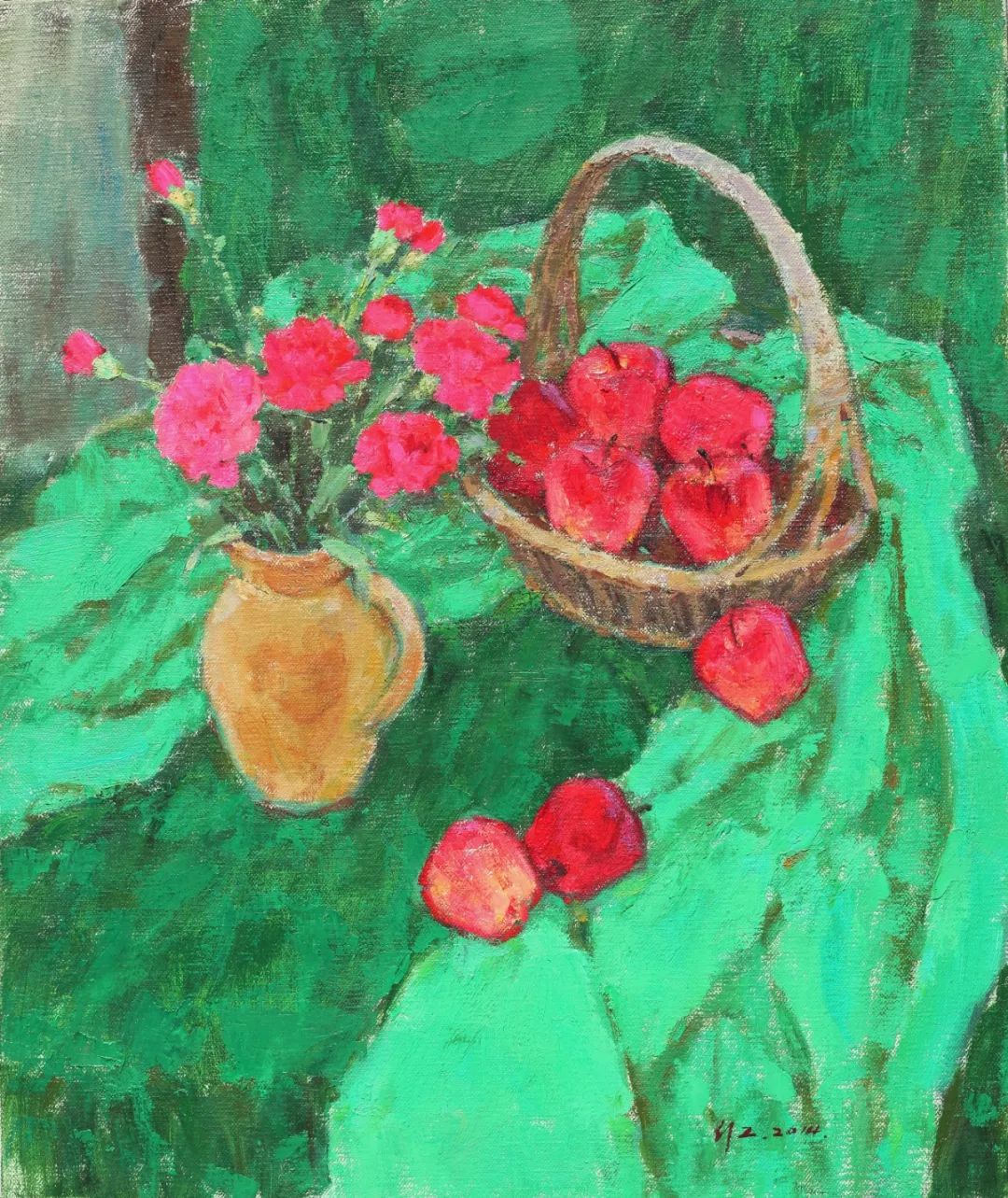 江苏省油画学会|沈行工:如歌的行板__财经头条