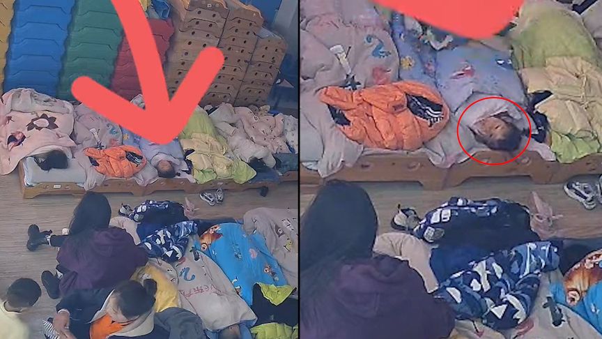 孩子午休时招手，宝妈瞬间破防：为何孩子上幼儿园，家长更焦虑？休闲区蓝鸢梦想 - Www.slyday.coM