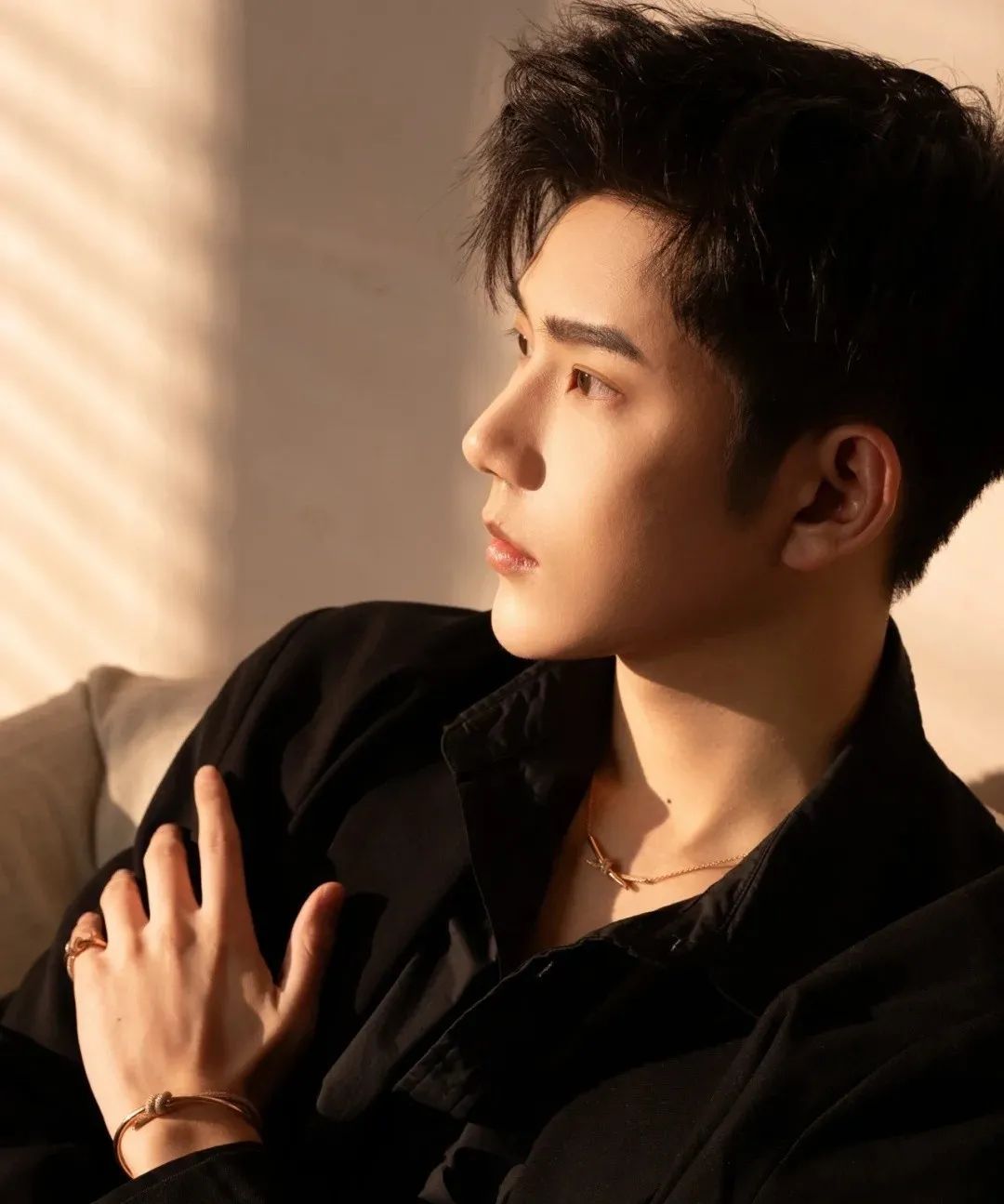 白皙干净的帅气小奶狗,是你喜欢的小哥哥类型吗?|小哥哥|白皙|狼_新浪