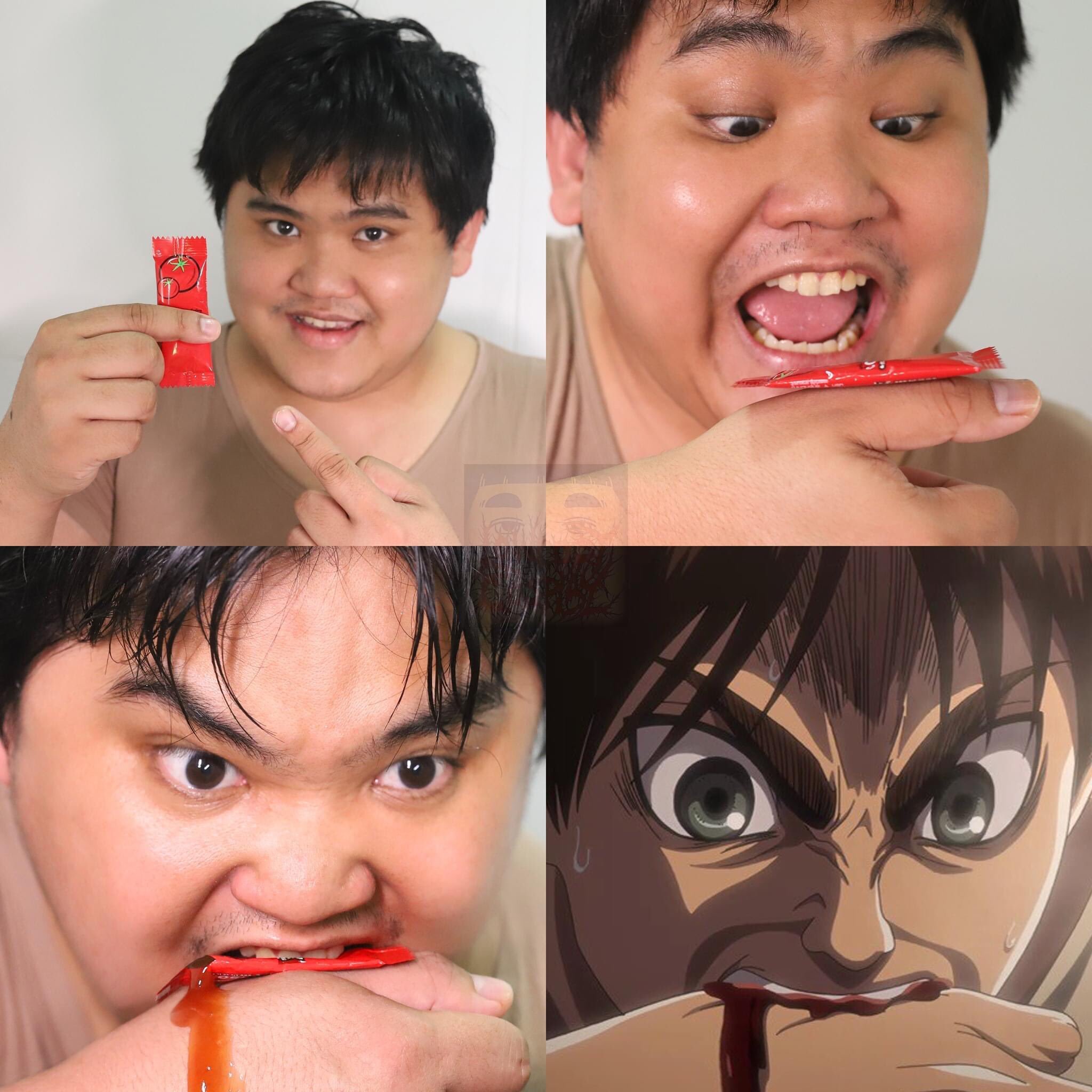 低成本cos的泰国小哥的巨人cos