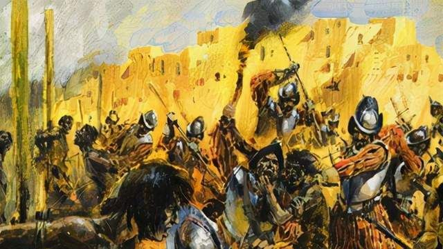 大航海的探险者洗劫印第安人村庄发财快将其酋长喂狗欢乐多