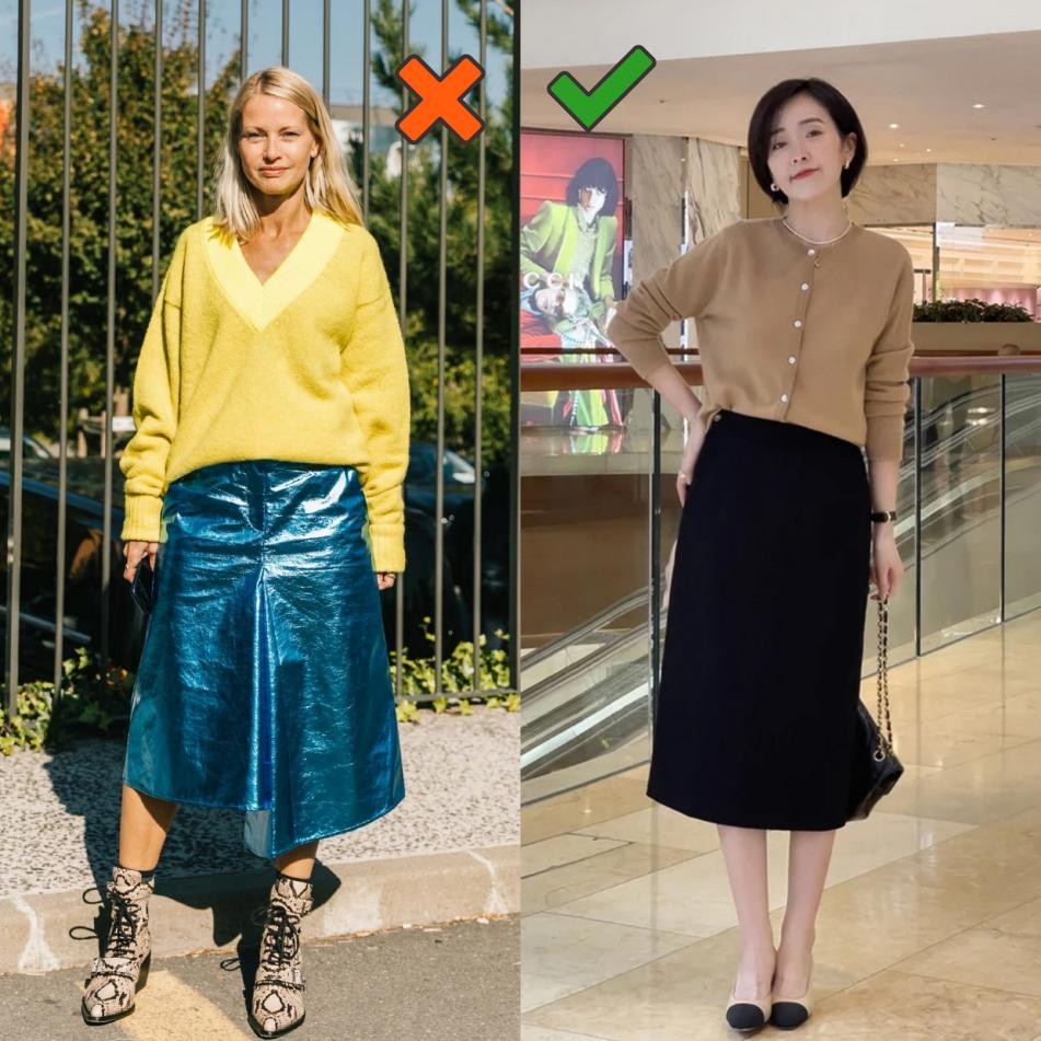 同样是小个子塞衣角有人显高有人又矮半截对比差距太大