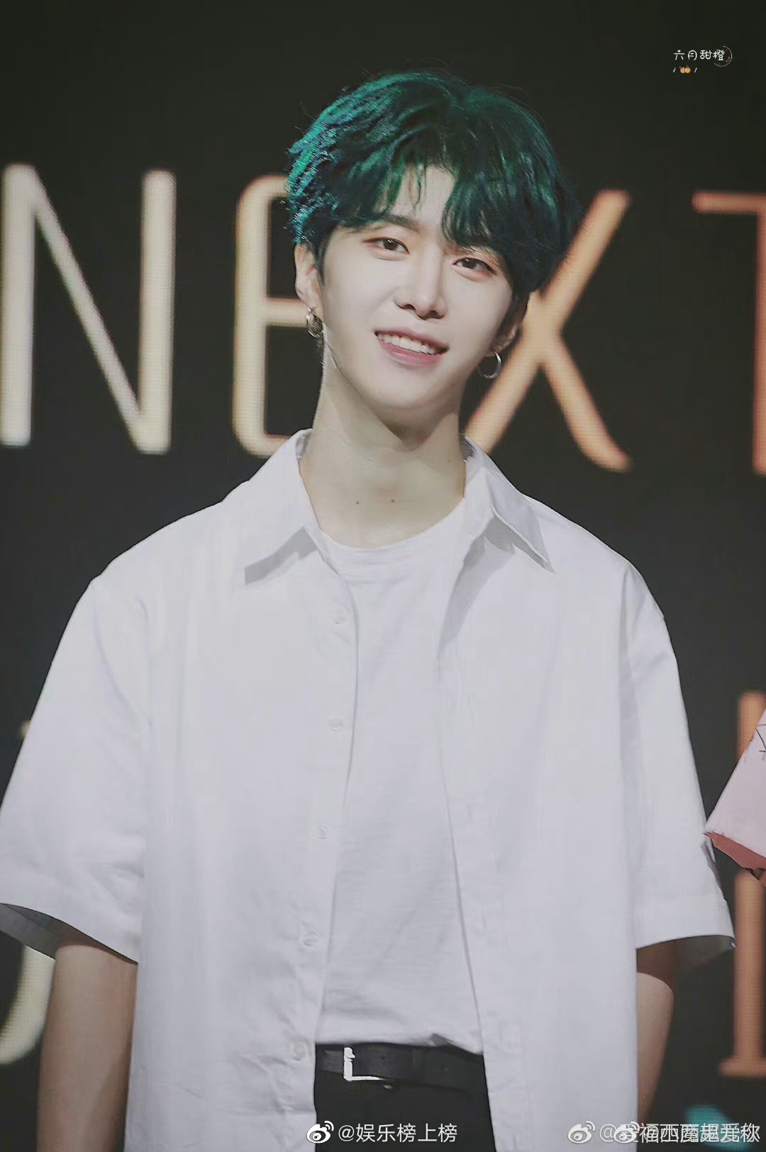 范丞丞绿发也让人过目难忘啊你最爱丞丞哪个发色