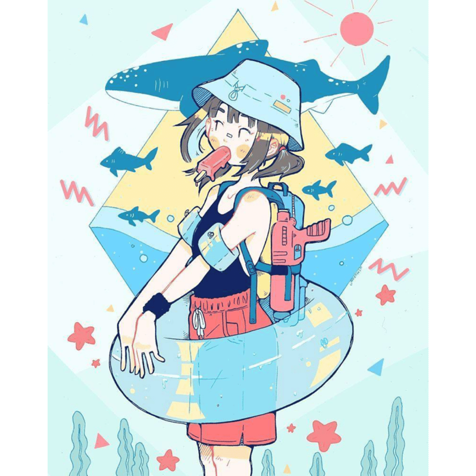 这线条的感觉着实也爱了nemupan