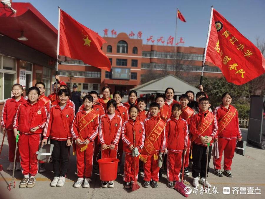 东昌府区育红小学组织开展"学雷锋,我行动"实践活动|雷锋_新浪新闻