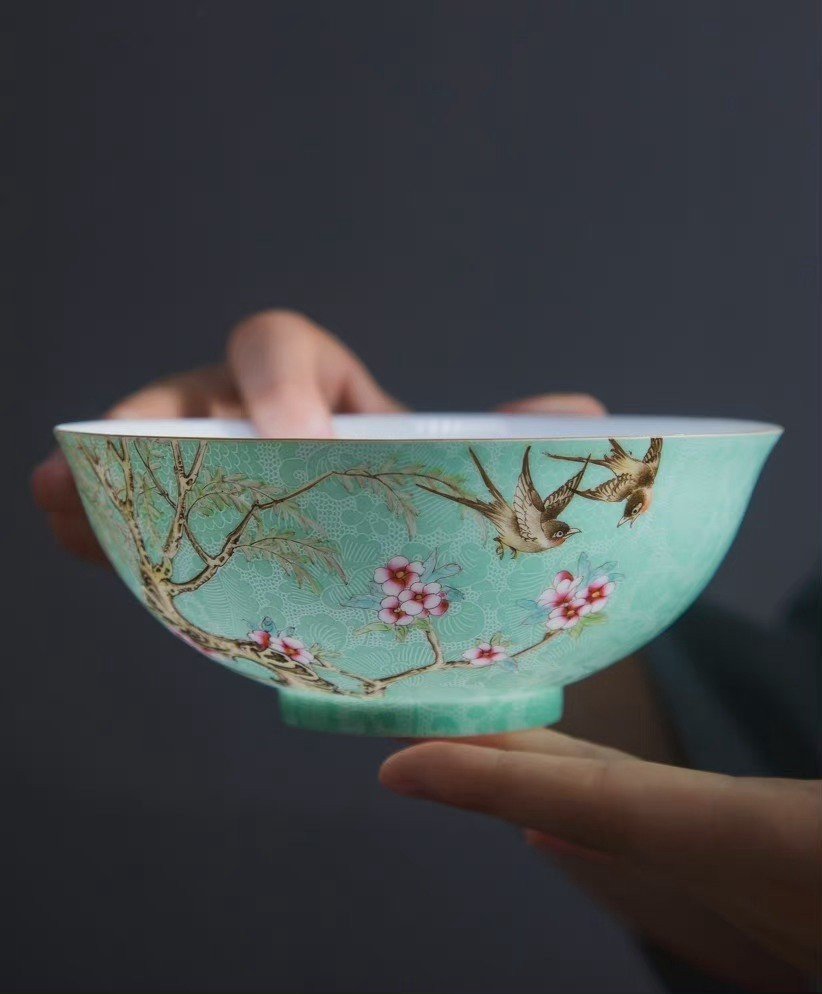 精美绝伦的薄胎瓷器太美了