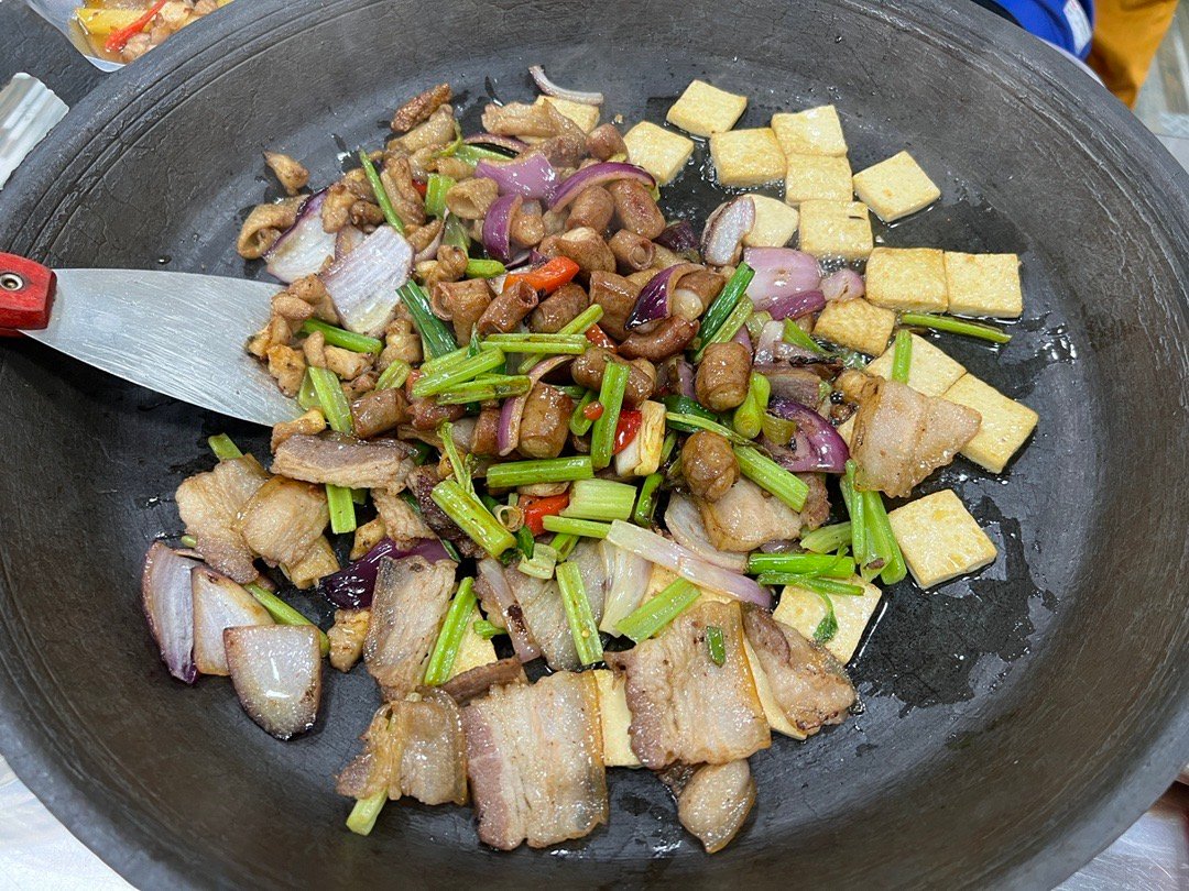 贵州一种叫罗锅的奇怪食物土司铁板烧