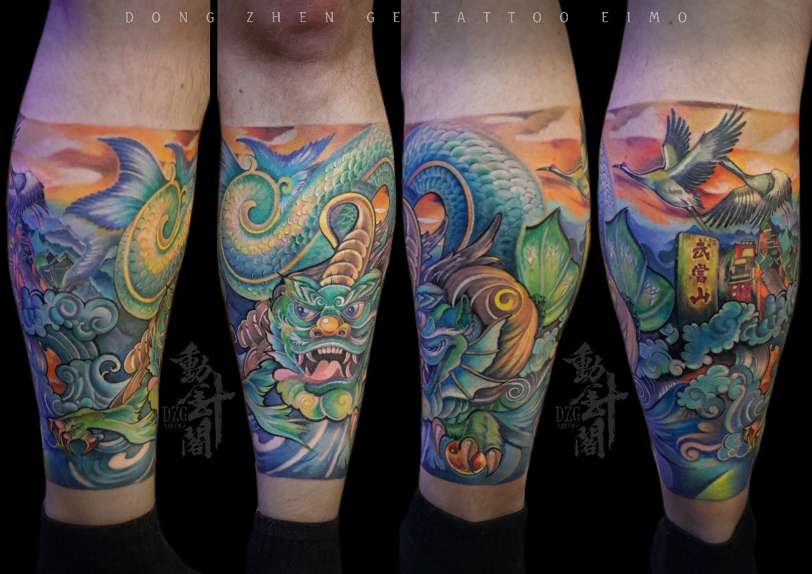 纹身艺术家辛露:中国传统文化传承人__财经头条