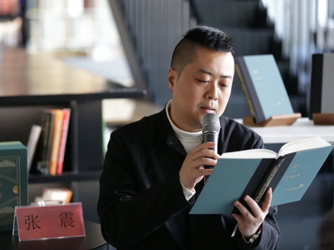 著名配音演员张震在喜马:我只是一名小学生