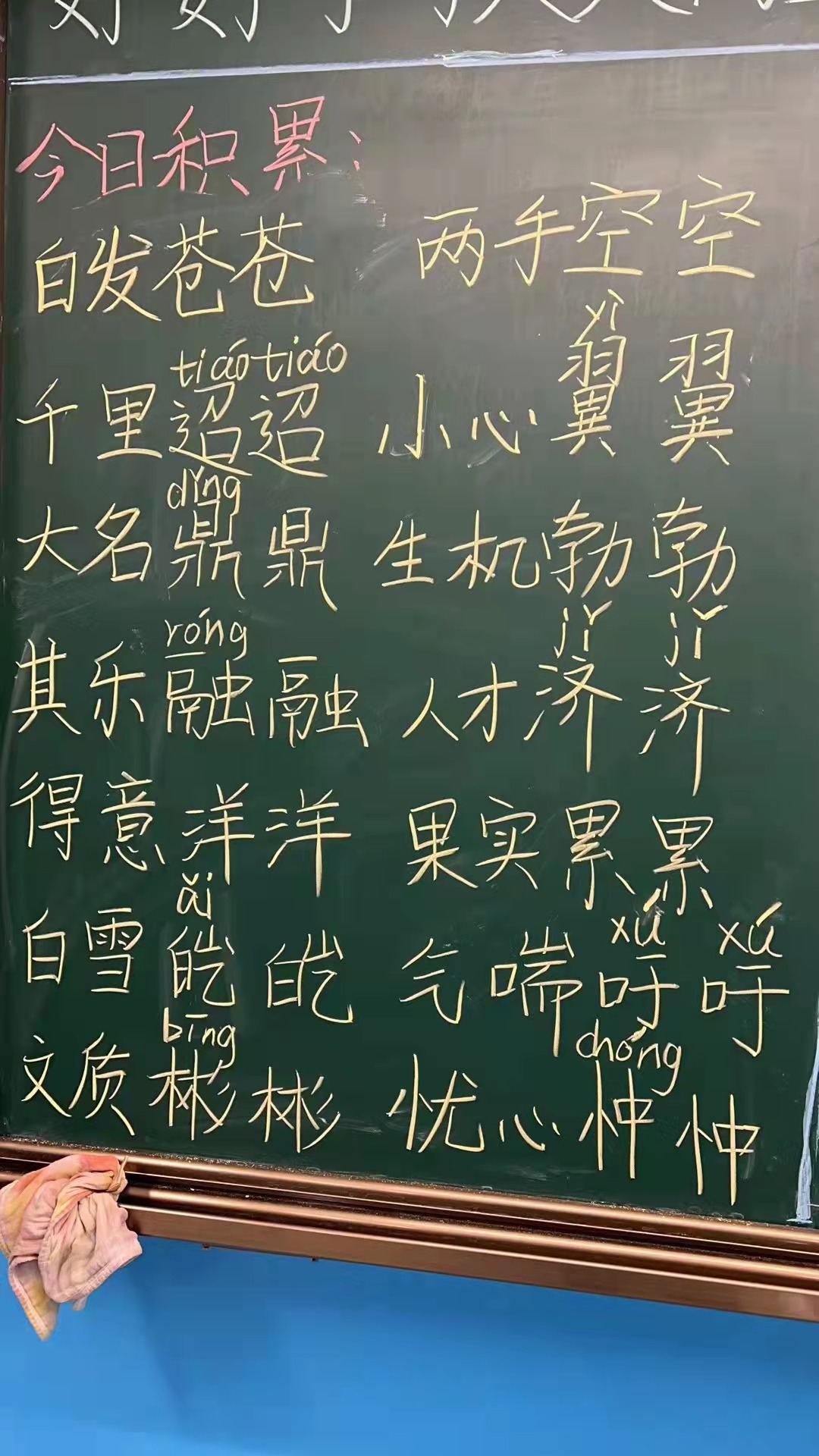 网友投稿忧心忡忡的忡字到底该怎么读