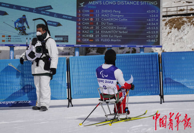 残奥越野赛场上的中国身影休闲区蓝鸢梦想 - Www.slyday.coM